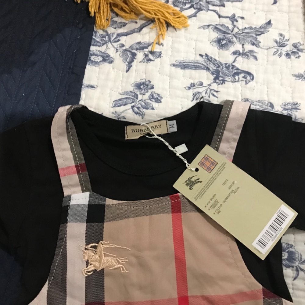 Burberry Baby Overalls All in One Romper - Picture 2 of 5
